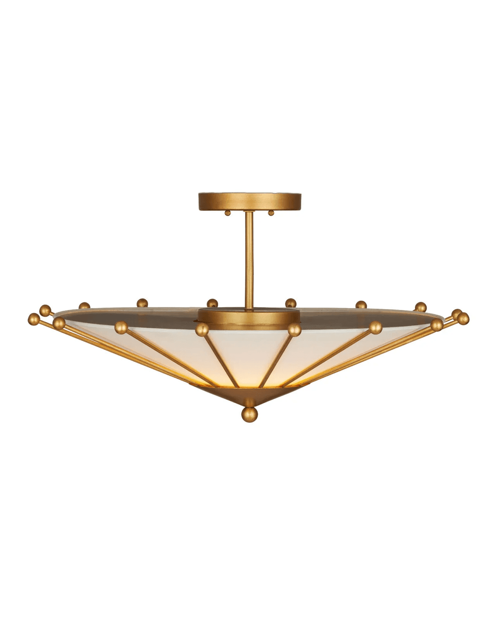Currey and Company Epoch Semi-Flush Mount
