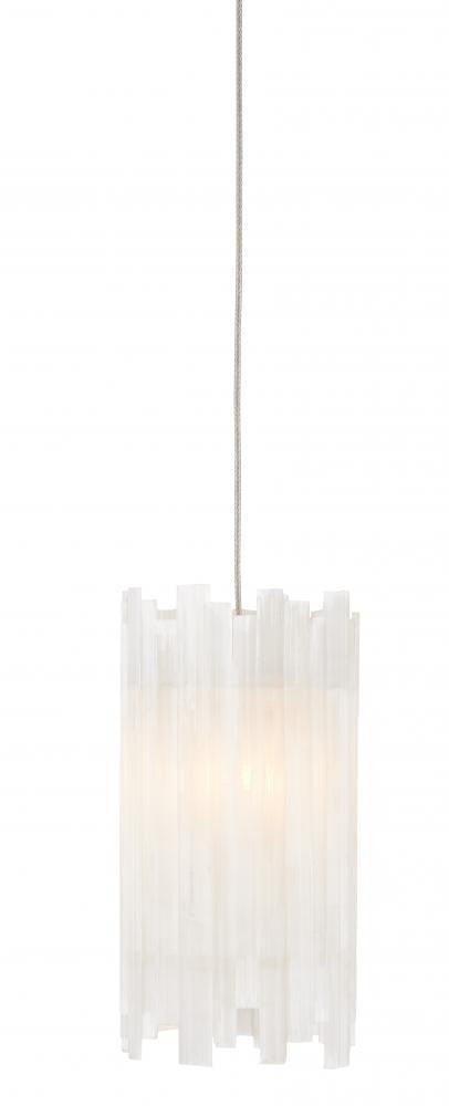 Currey and Company Escenia 1-Light Round Multi-Drop Pendant Frosted White