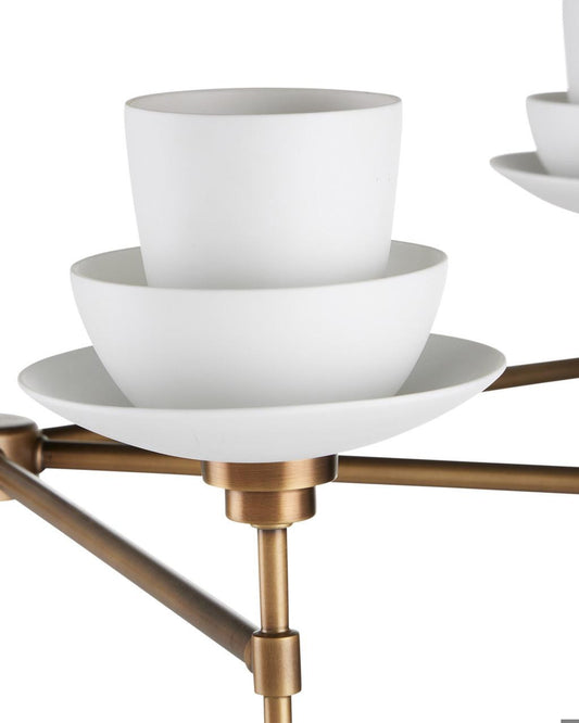 Currey and Company Etiquette Chandelier