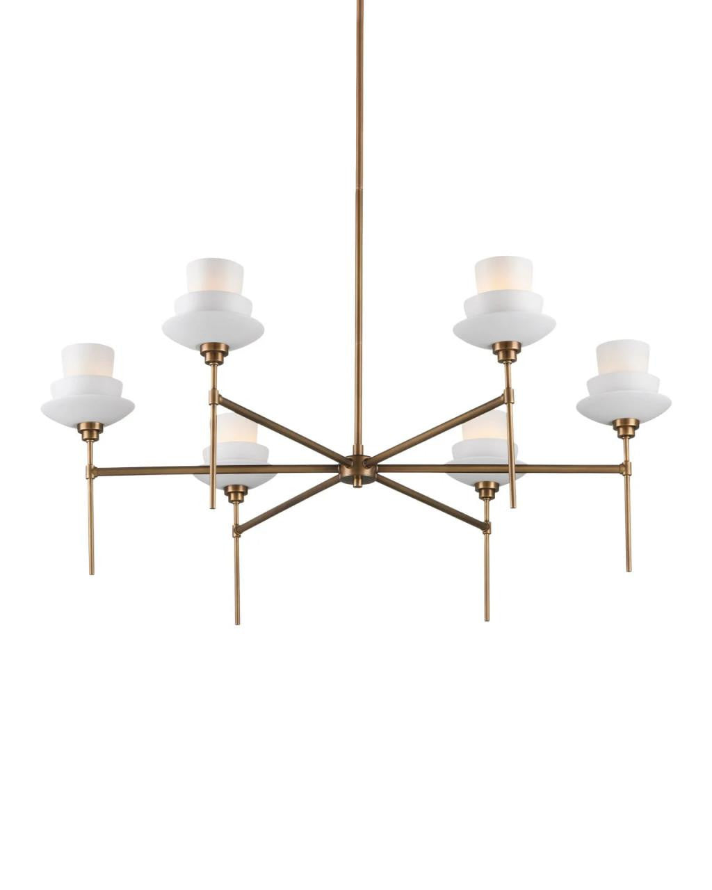 Currey and Company Etiquette Chandelier