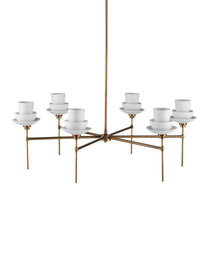 Currey and Company Etiquette Chandelier