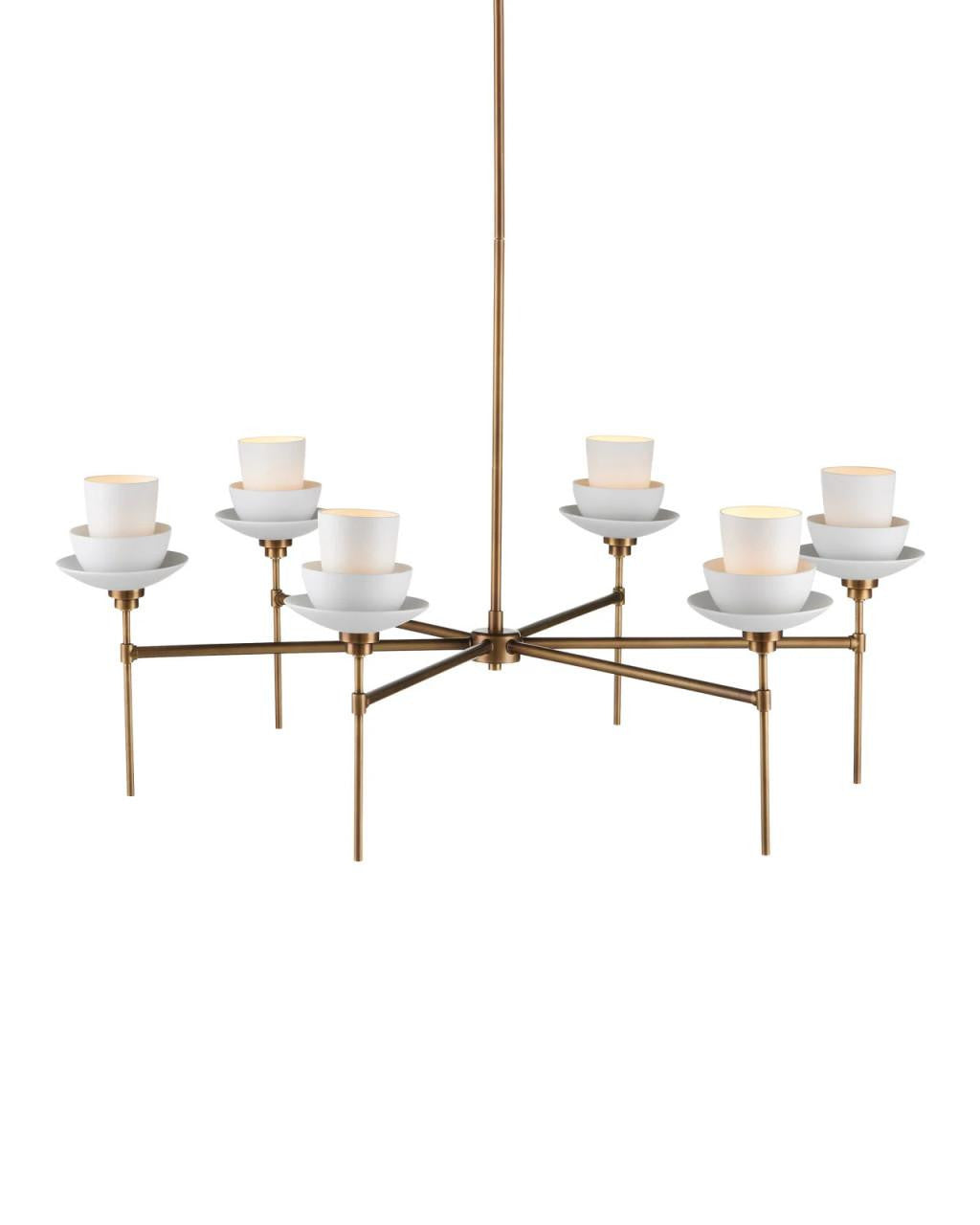 Currey and Company Etiquette Chandelier