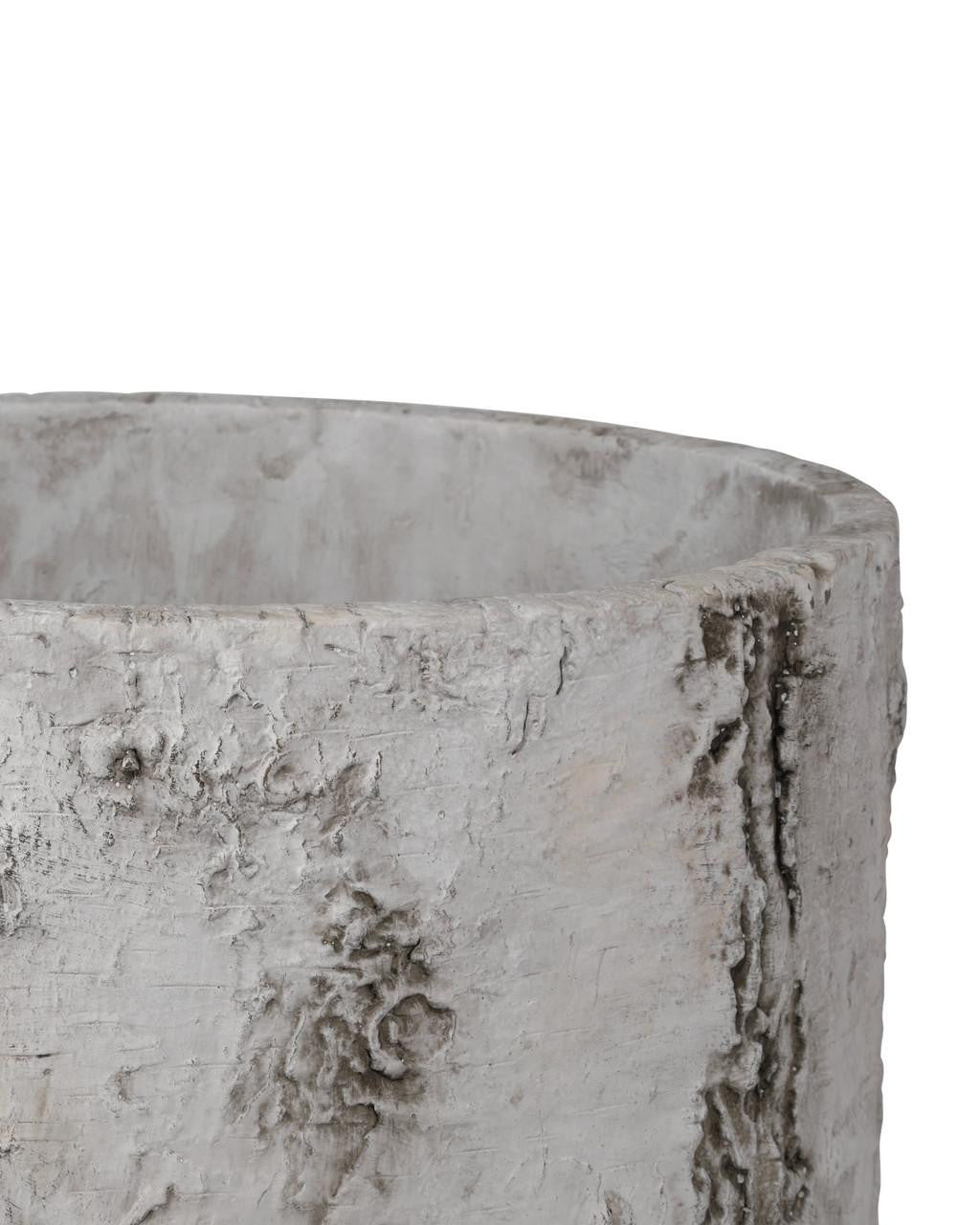 Currey and Company Faux Birch Small Planter