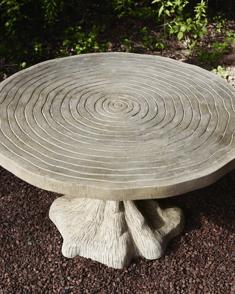 Currey and Company Faux Bois Cocktail Table