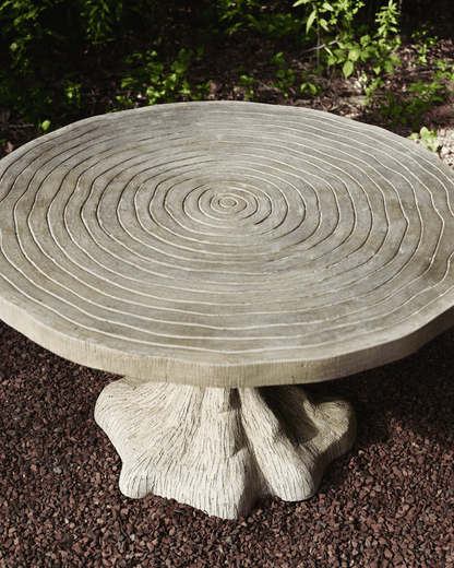 Currey and Company Faux Bois Cocktail Table