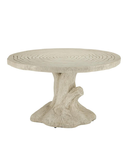 Currey and Company Faux Bois Cocktail Table Portland, Faux Bois