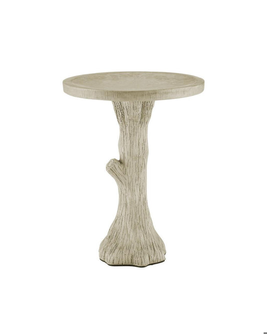 Currey and Company Faux Bois Small Bird Bath