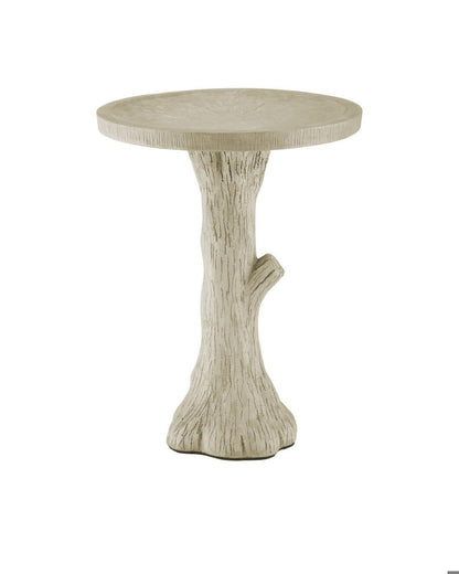 Currey and Company Faux Bois Small Bird Bath Portland