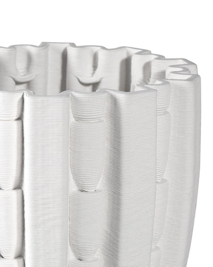 Currey and Company Fluted Medium Vase