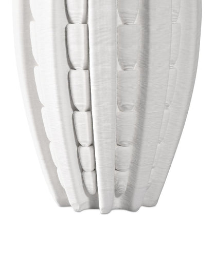 Currey and Company Fluted Medium Vase