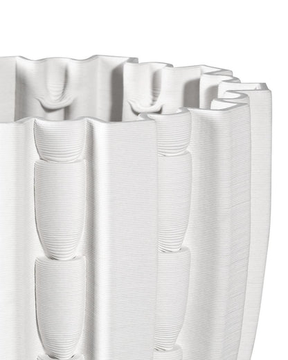 Currey and Company Fluted Small Vase