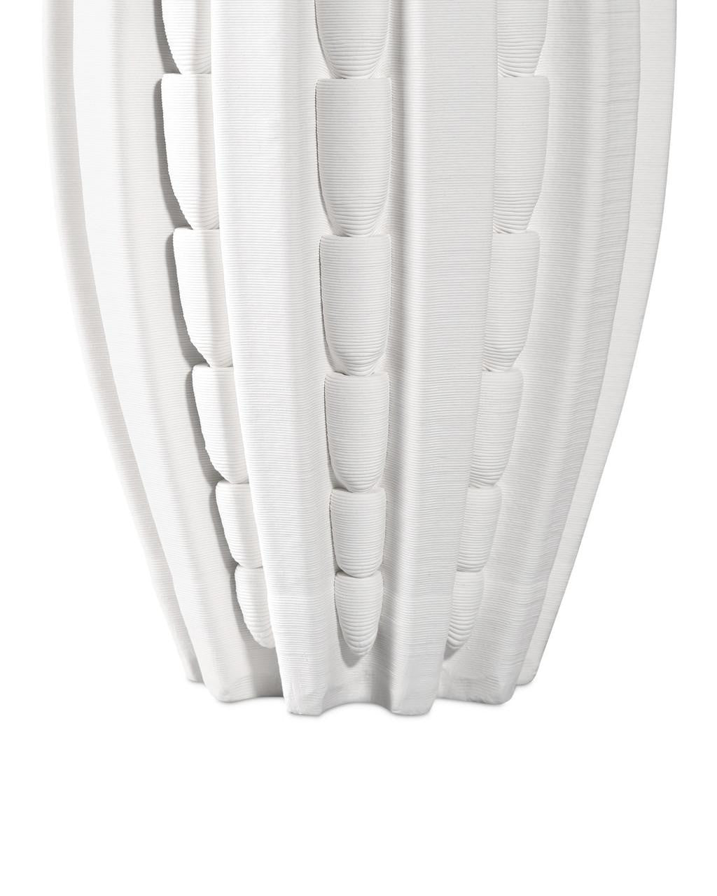 Currey and Company Fluted Small Vase