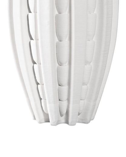Currey and Company Fluted Small Vase