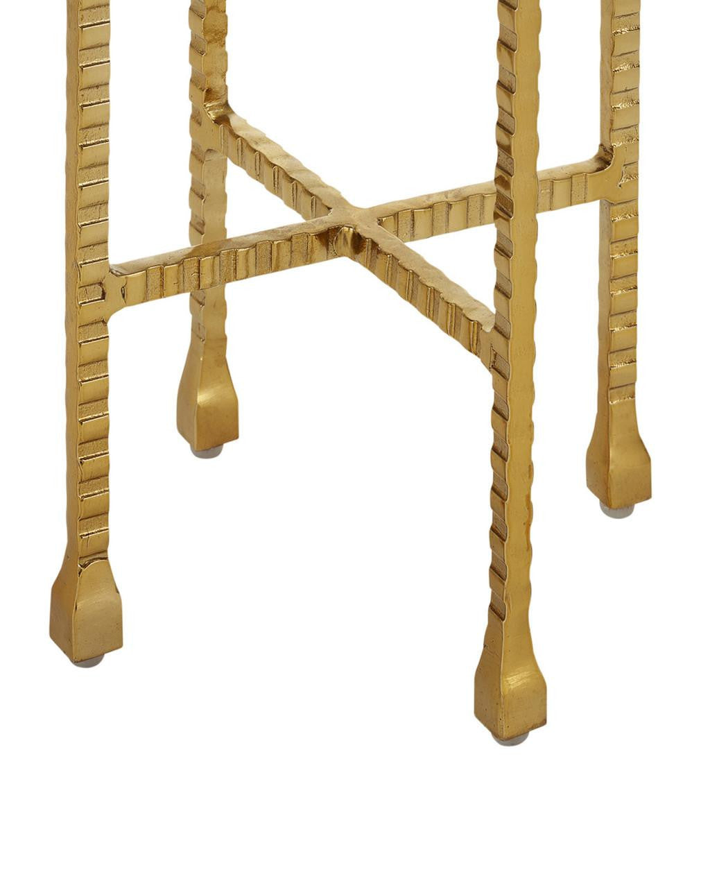 Currey and Company Flying Marble Drinks Table - Thumbnail 5