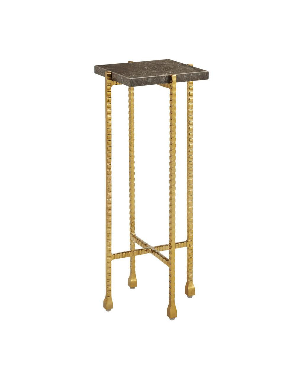 Currey and Company Flying Marble Drinks Table - Thumbnail 3