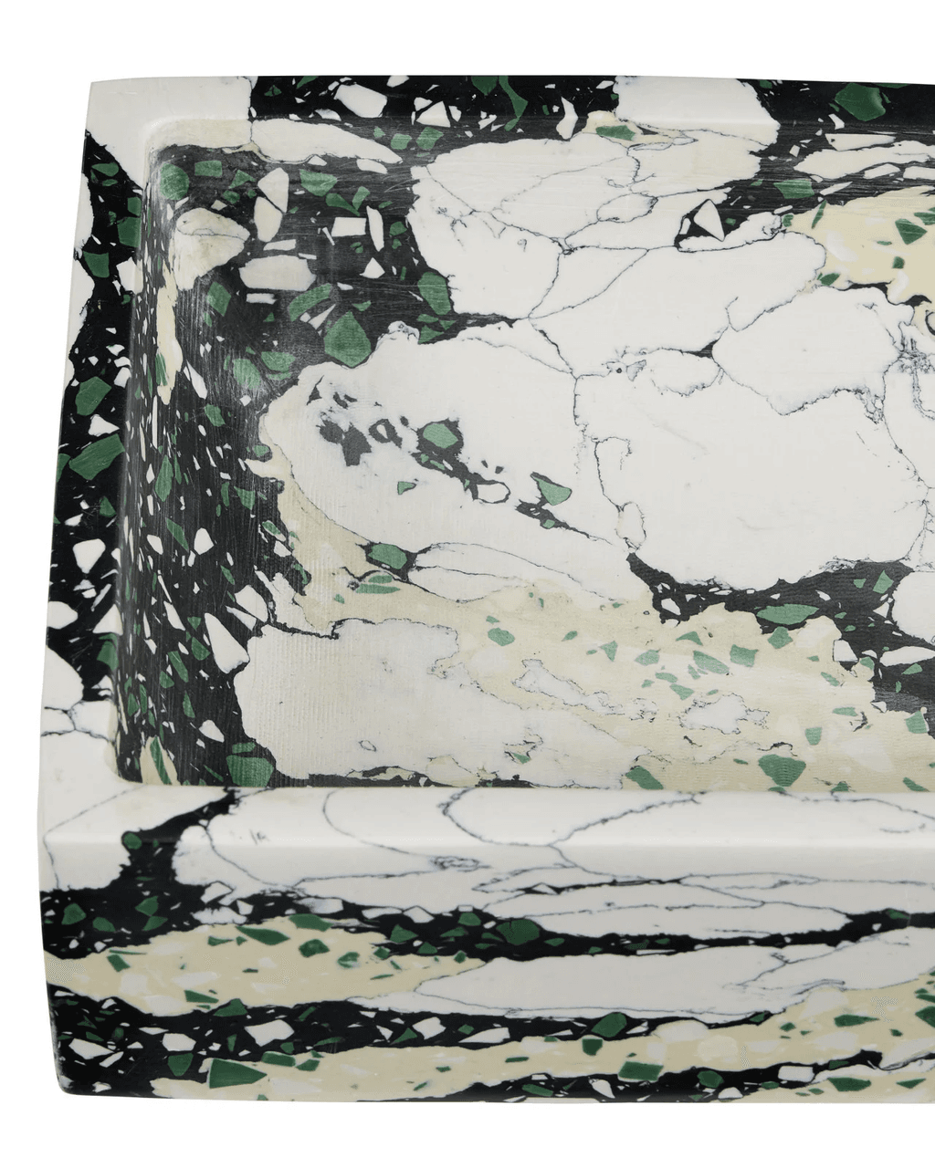 Currey and Company Fossey Asymmetrical Tray
