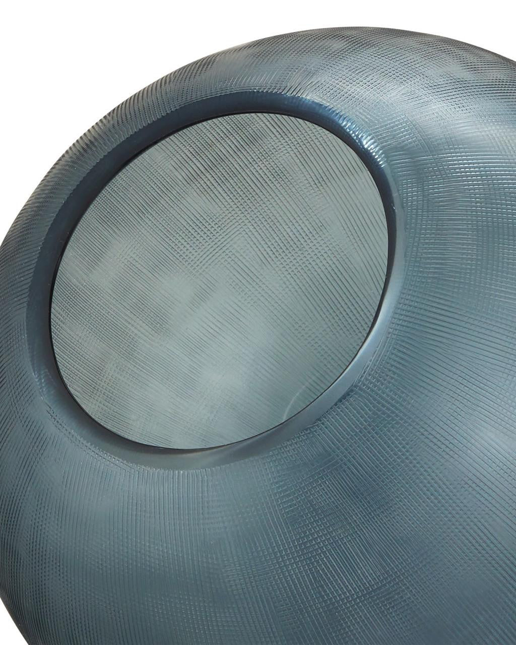Currey and Company Fresno Blue Orb, Set of 3