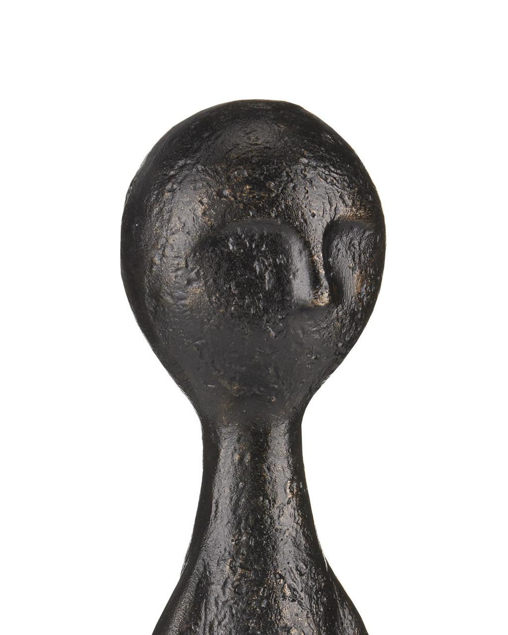 Currey and Company Ganav Bronze Figure, Set of 3