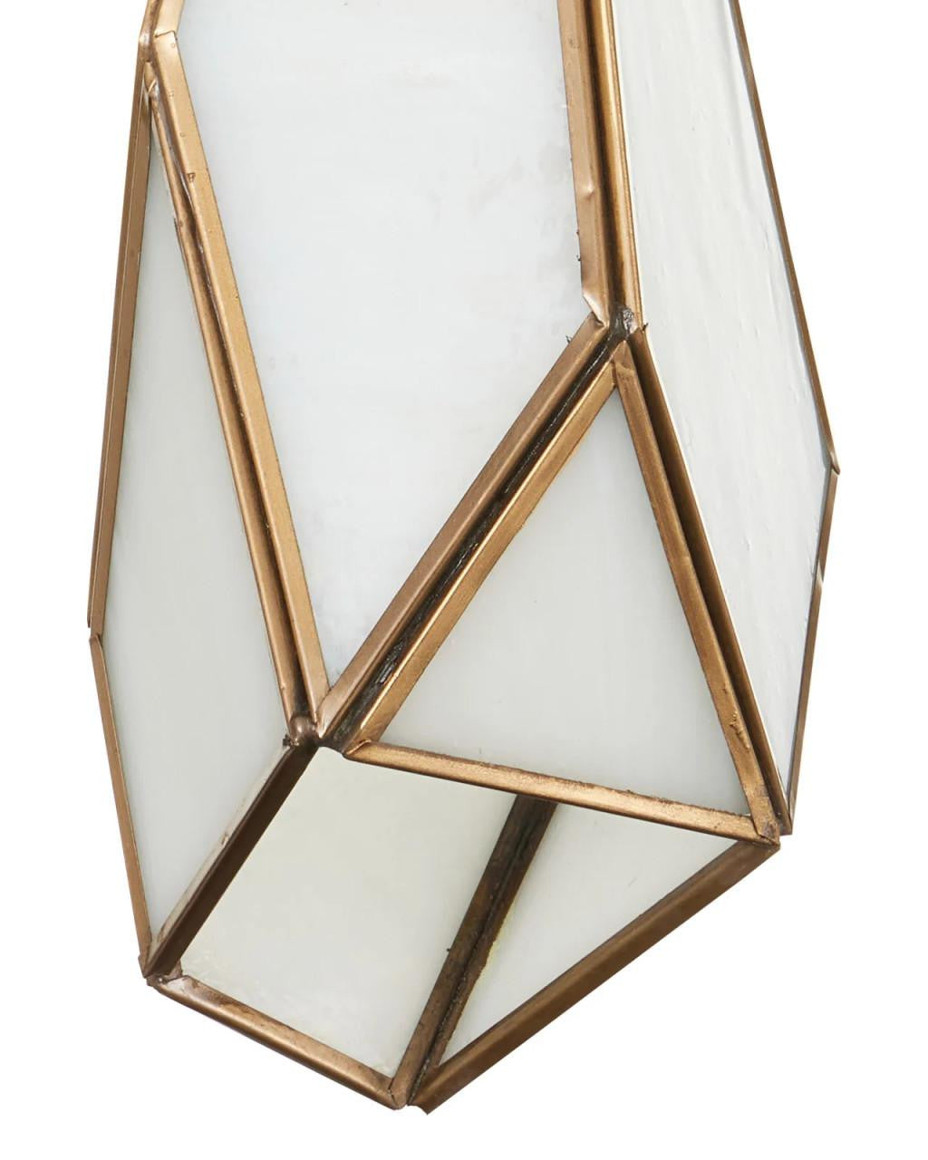 Currey and Company Glace White 7-Light Round Multi-Drop Pendant