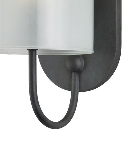 Currey and Company Glacier Bronze Wall Sconce