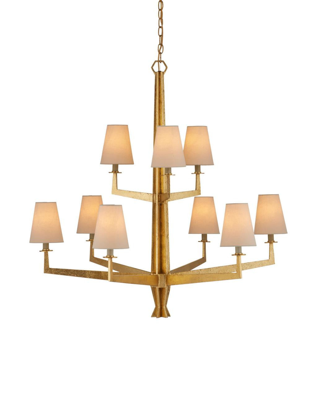 Currey and Company Goldfinch Large Chandelier