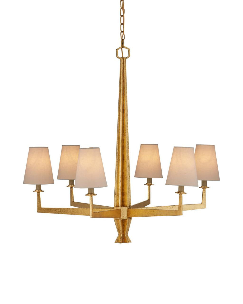 Currey and Company Goldfinch Medium Chandelier