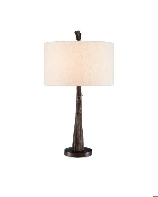 Currey and Company Grasshopper Bronze Table Lamp