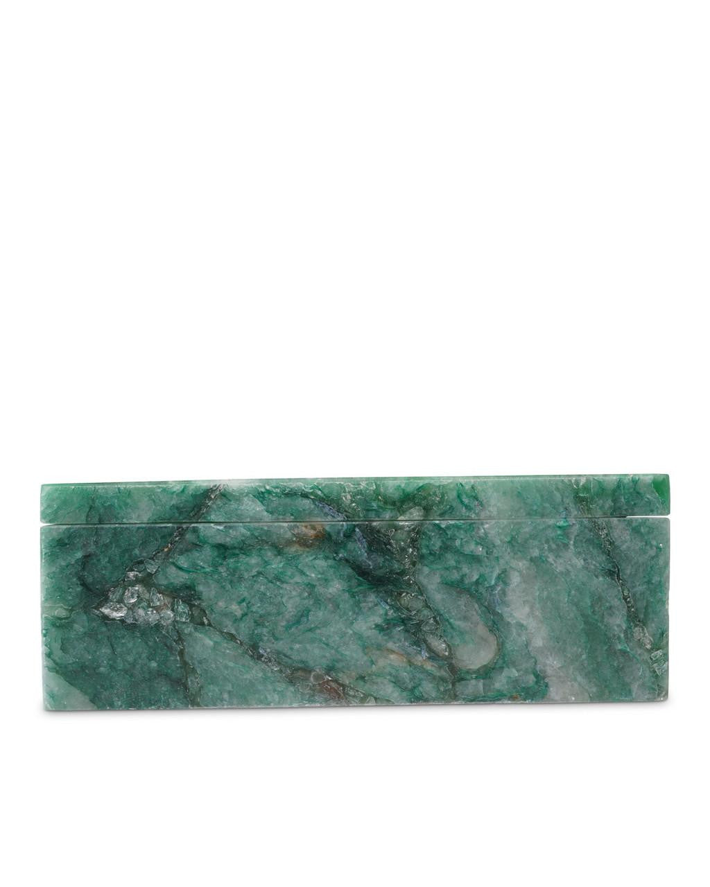 Currey and Company Green Aventurine Box