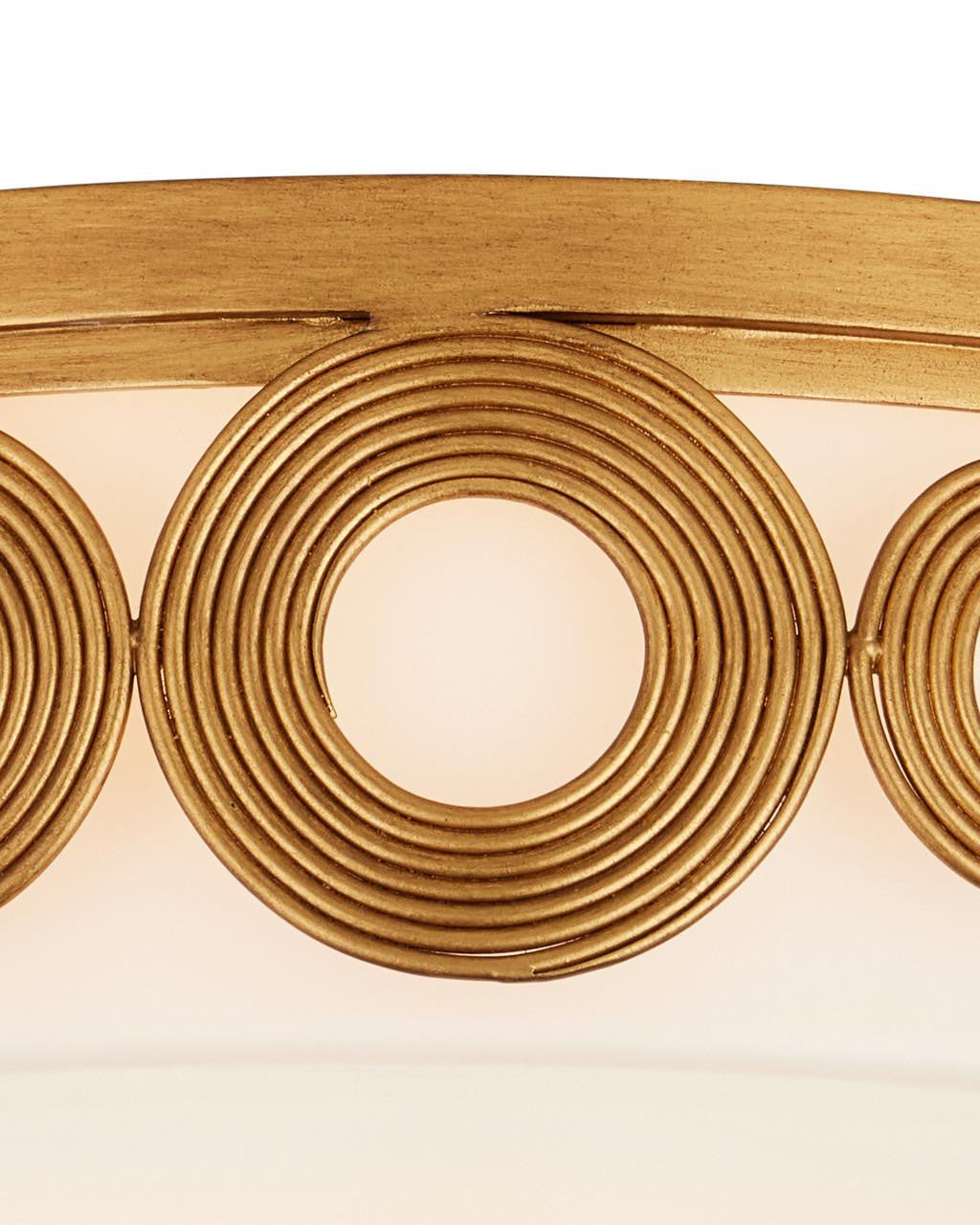 Currey and Company Gyges Flush Mount