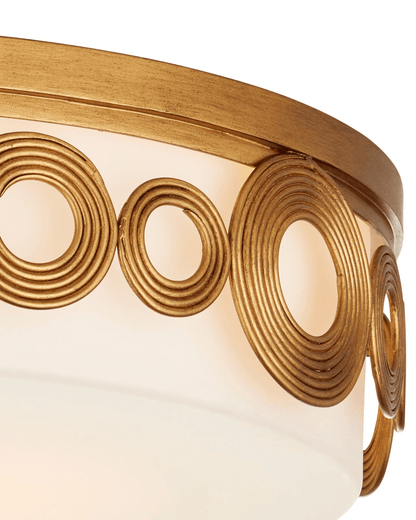 Currey and Company Gyges Flush Mount