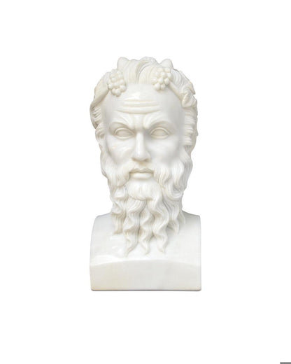 Currey and Company Hector Marble Bust Sculpture