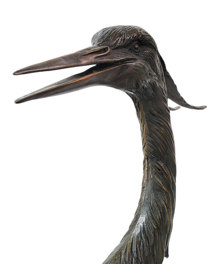 Currey and Company Herons on Branch Bronze