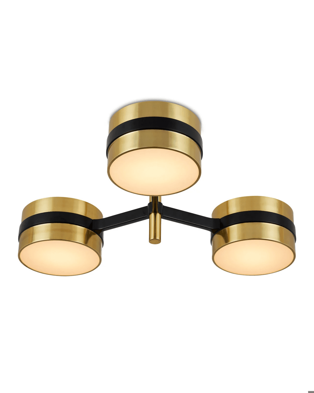 Currey and Company Heybrook Semi-Flush Mount