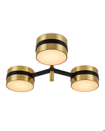 Currey and Company Heybrook Semi-Flush Mount