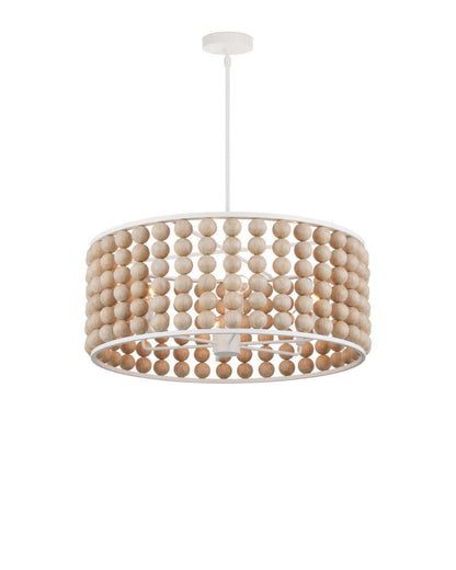 Currey and Company Holcroft Chandelier Sandstone, Sugar White