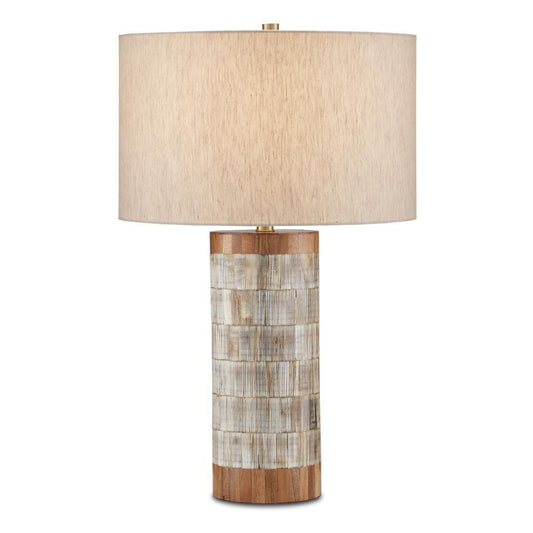 Currey and Company Hyson Table Lamp Natural
