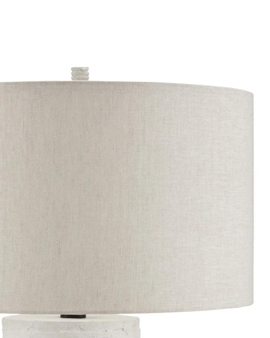 Currey and Company Innkeeper White Table Lamp