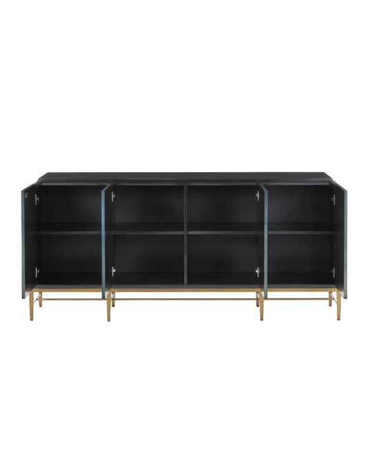 Currey and Company Kallista Blue Credenza