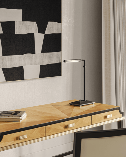 Currey and Company Kallista Taupe Large Desk