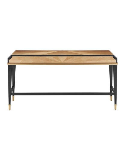 Currey and Company Kallista Taupe Large Desk
