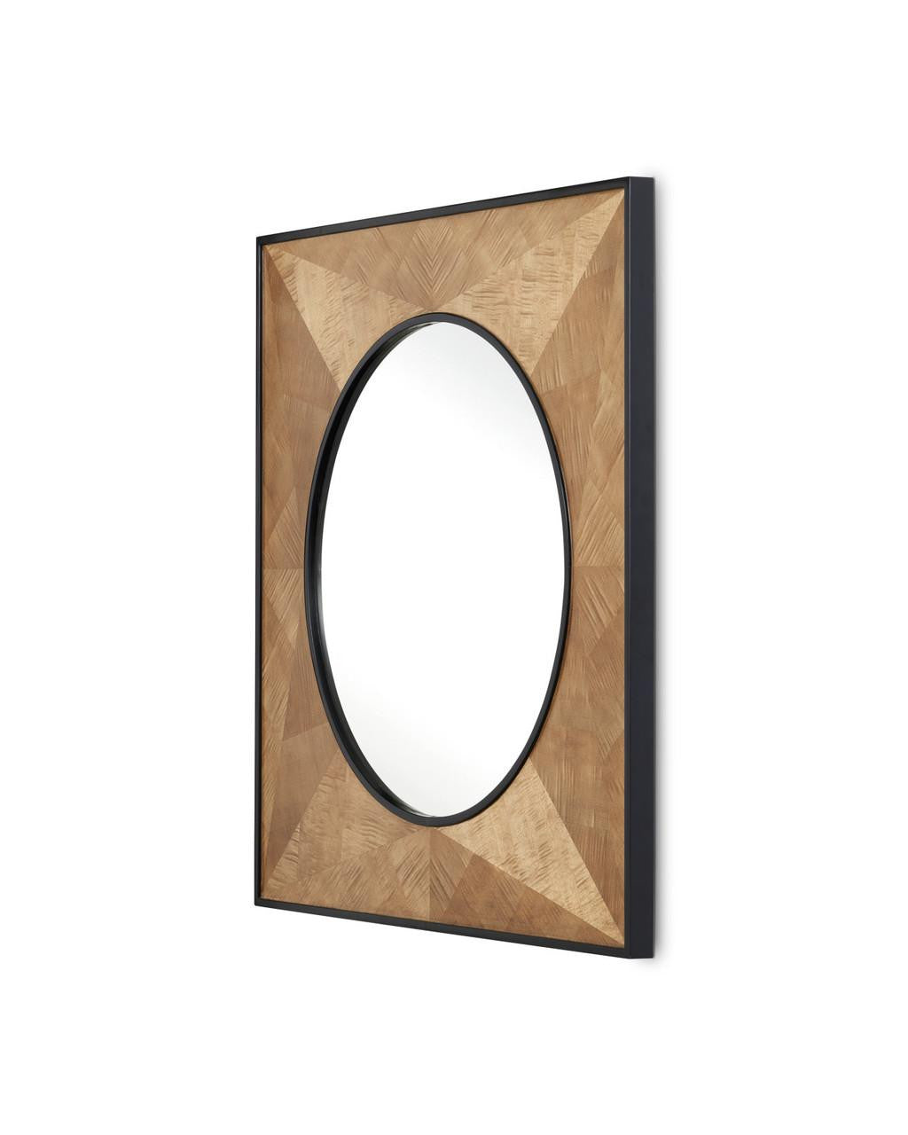 Currey and Company Kallista Taupe Large Mirror
