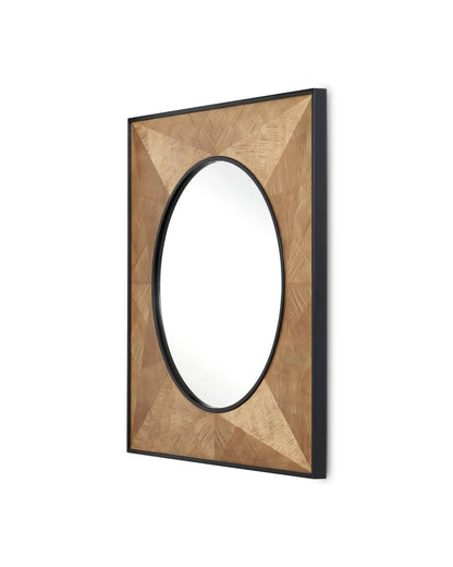 Currey and Company Kallista Taupe Large Mirror