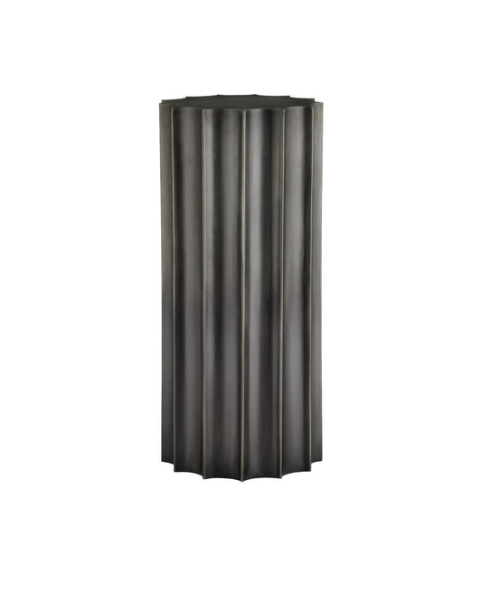 Currey and Company Kanti Accent Table Graphite