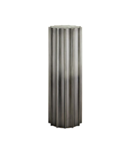 Currey and Company Kanti Pedestal Graphite