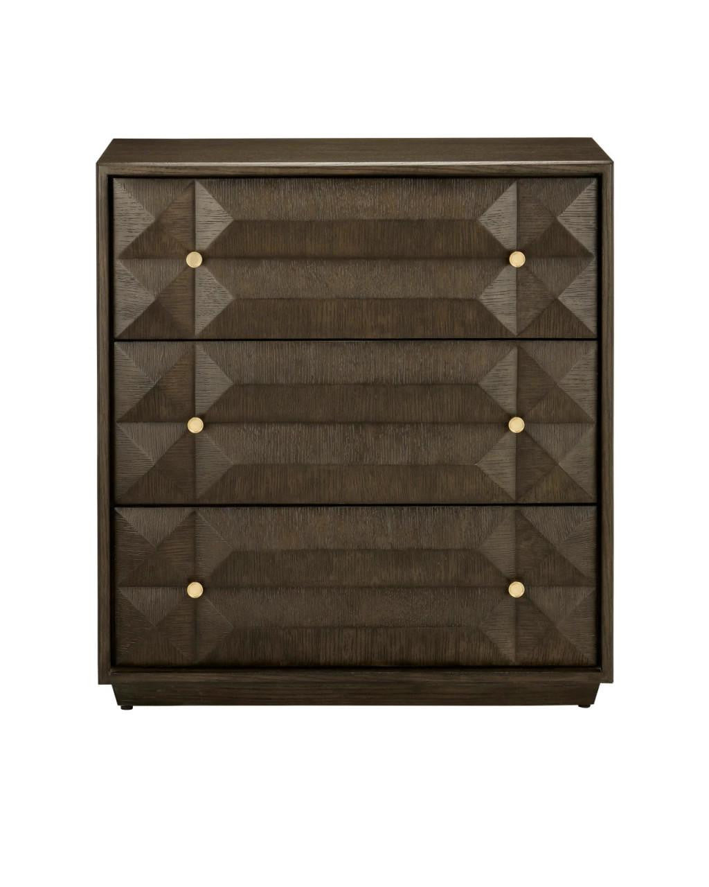 Currey and Company Kendall Dove Gray Chest