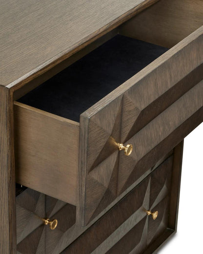 Currey and Company Kendall Dove Gray Chest