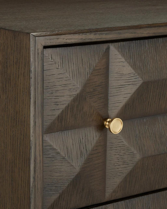 Currey and Company Kendall Dove Gray Chest