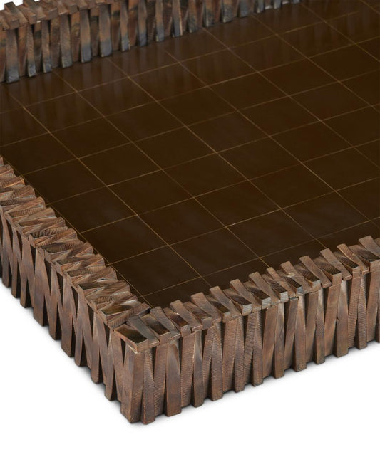 Currey and Company Koa Tray