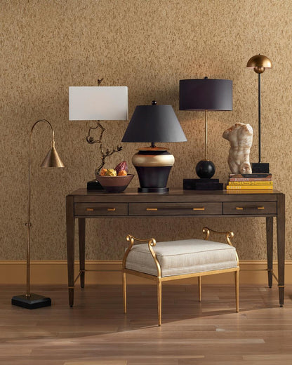 Currey and Company La Rue Brass Table Lamp