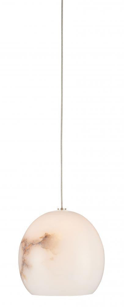 Currey and Company Lazio 1-Light Round Multi-Drop Pendant White